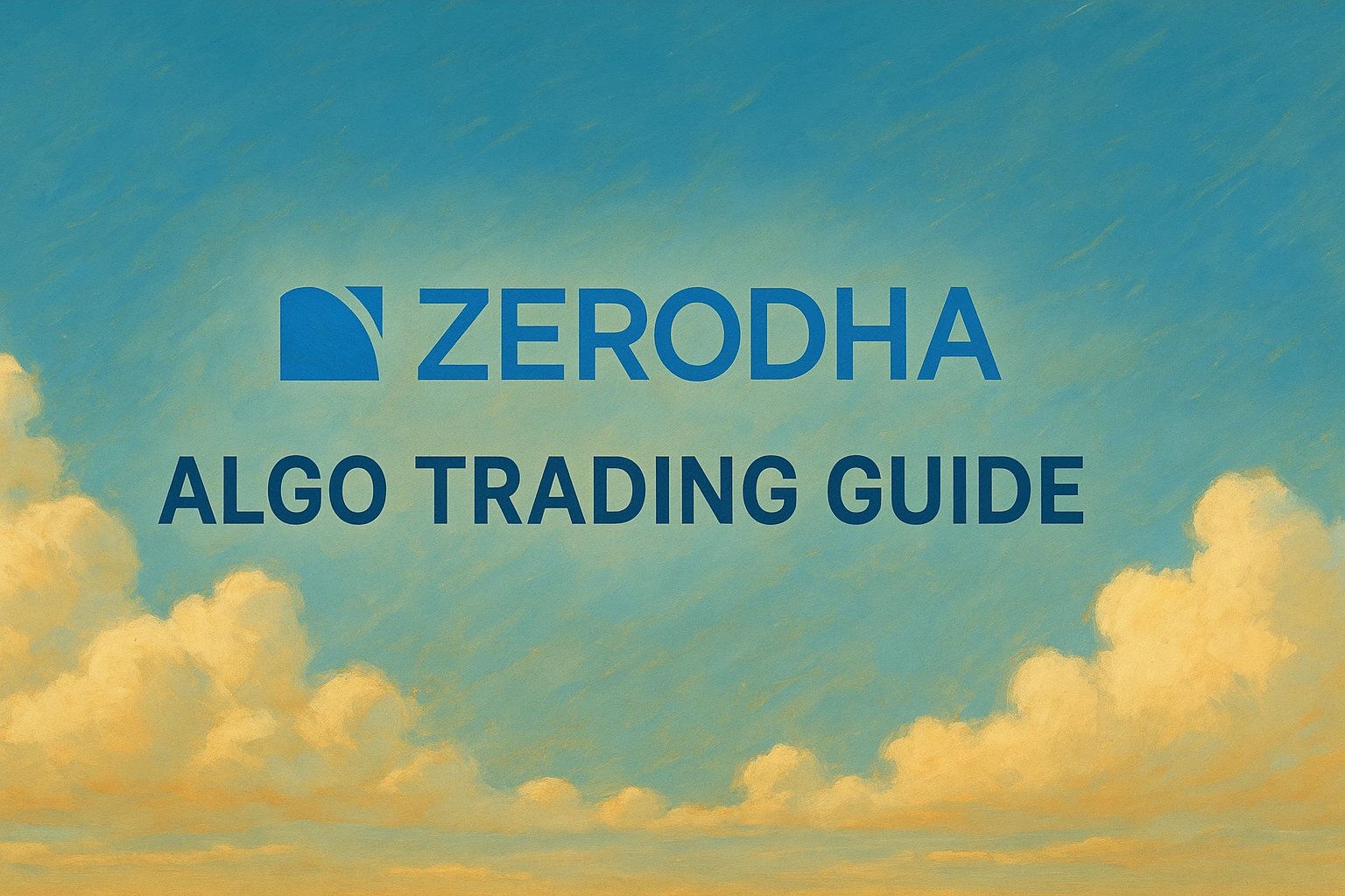 Zerodha Algo Trading Guide